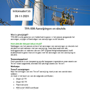 InVormatief 56 TPA-008 aanwijzingen en sleutels - TTVWI-026 Beheersing kortsluitvermogen Lelystad - TVWIR-030 Controle scheiderstand - TTVWI-014 vervallen