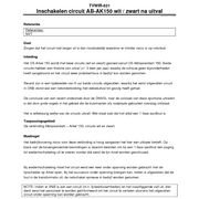 TVWIR-021 Inschakelen circuit AB-AK150 wit zwart na uitval 