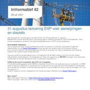 InVormatief 42 - Update lancering DVP voor aanwijzingen en sleutels
