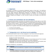 OESS bijlage 1 toetscriteria aanwijzingen