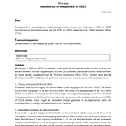 TPA-002 Goedkeuring en release KEB en OESS 