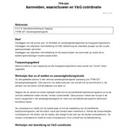 TPA-004 Aanmelden waarschuwen en VG coordinatie 